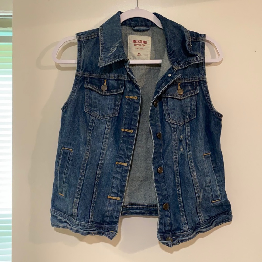 Mossimo denim vest